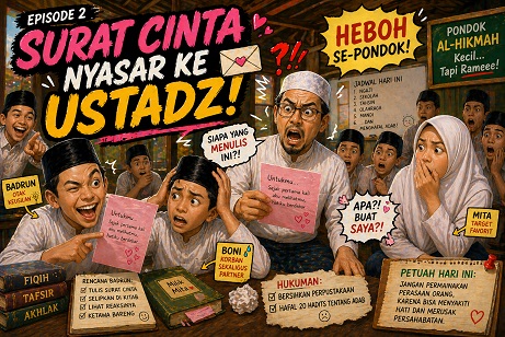 Surat Cinta Nyasar ke Ustadz